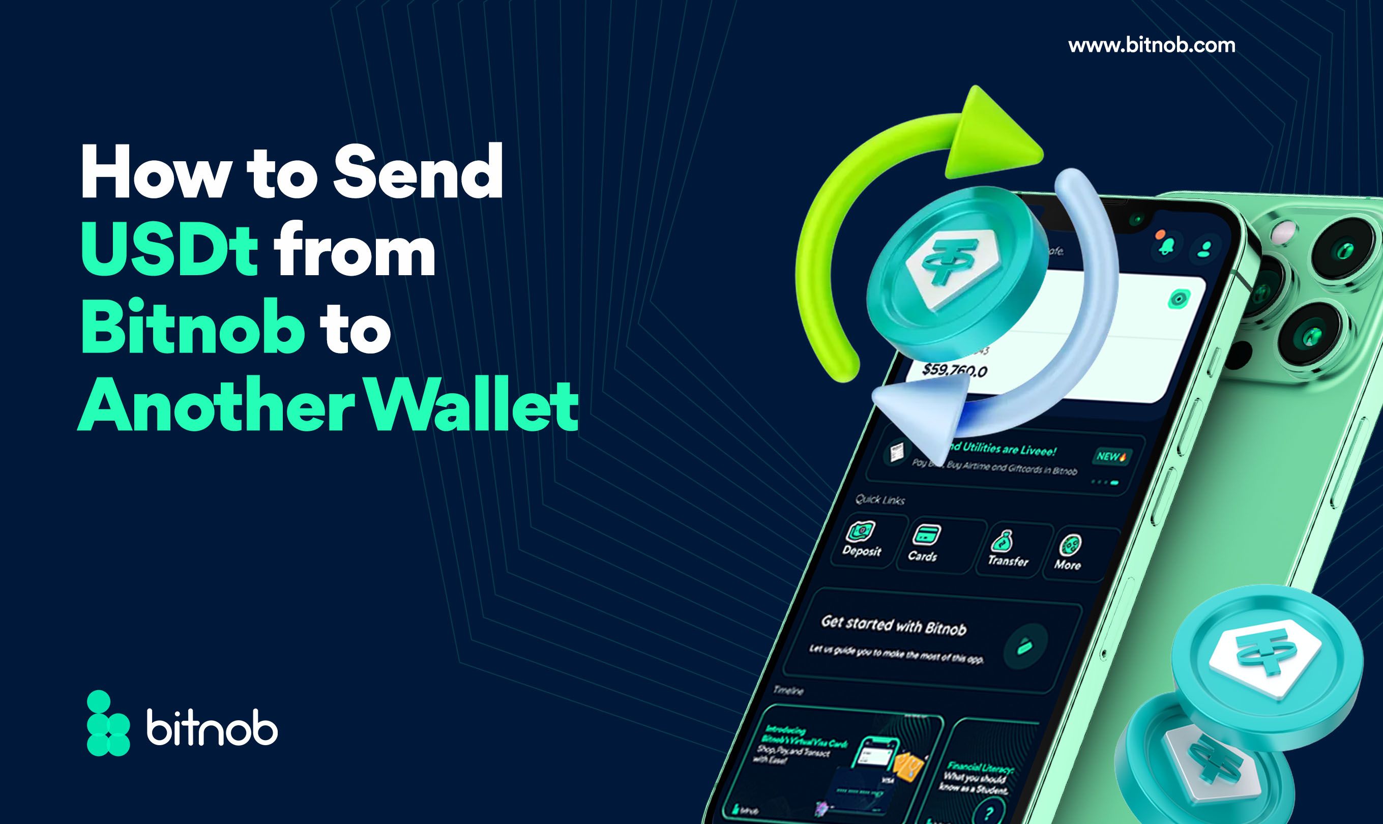 How to Send USDT from Bitnob to Another Wallet