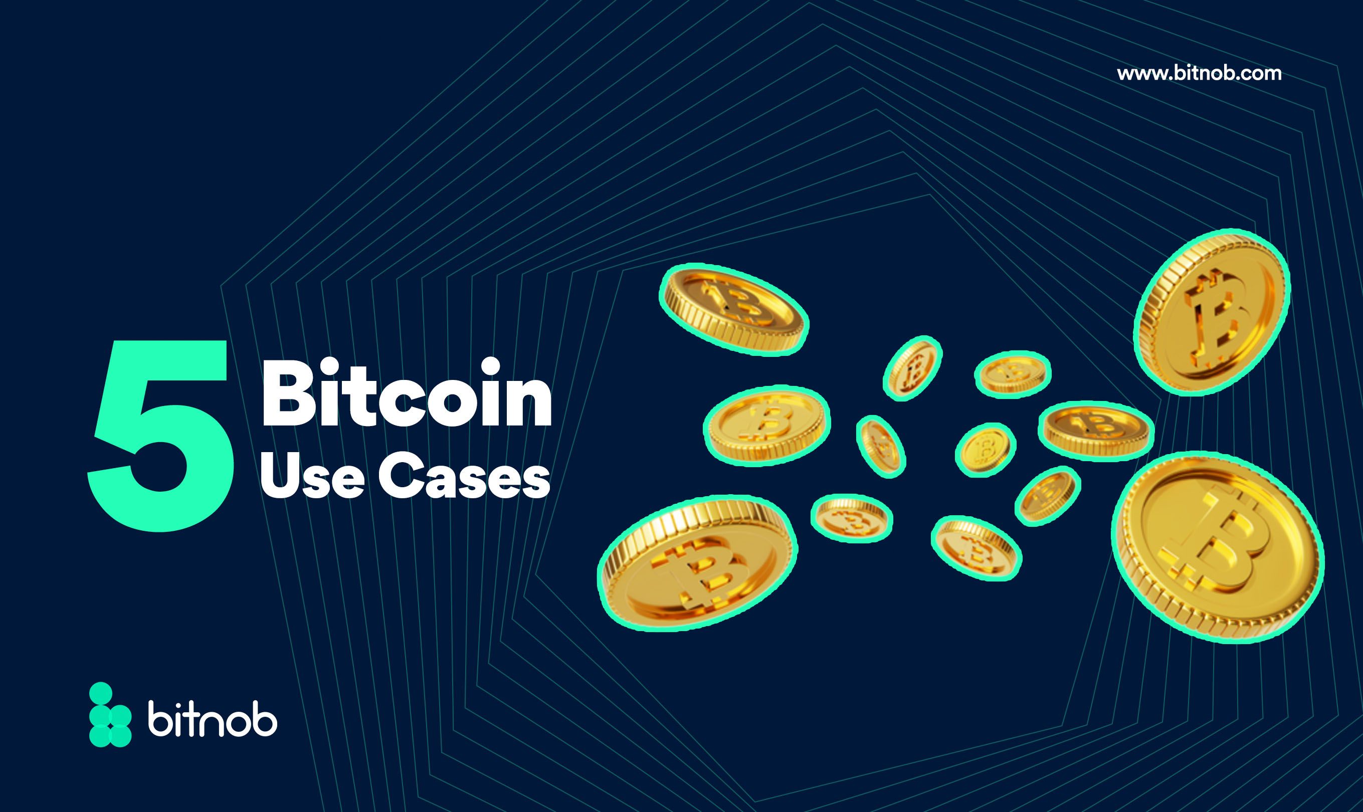 5 Bitcoin Use Cases