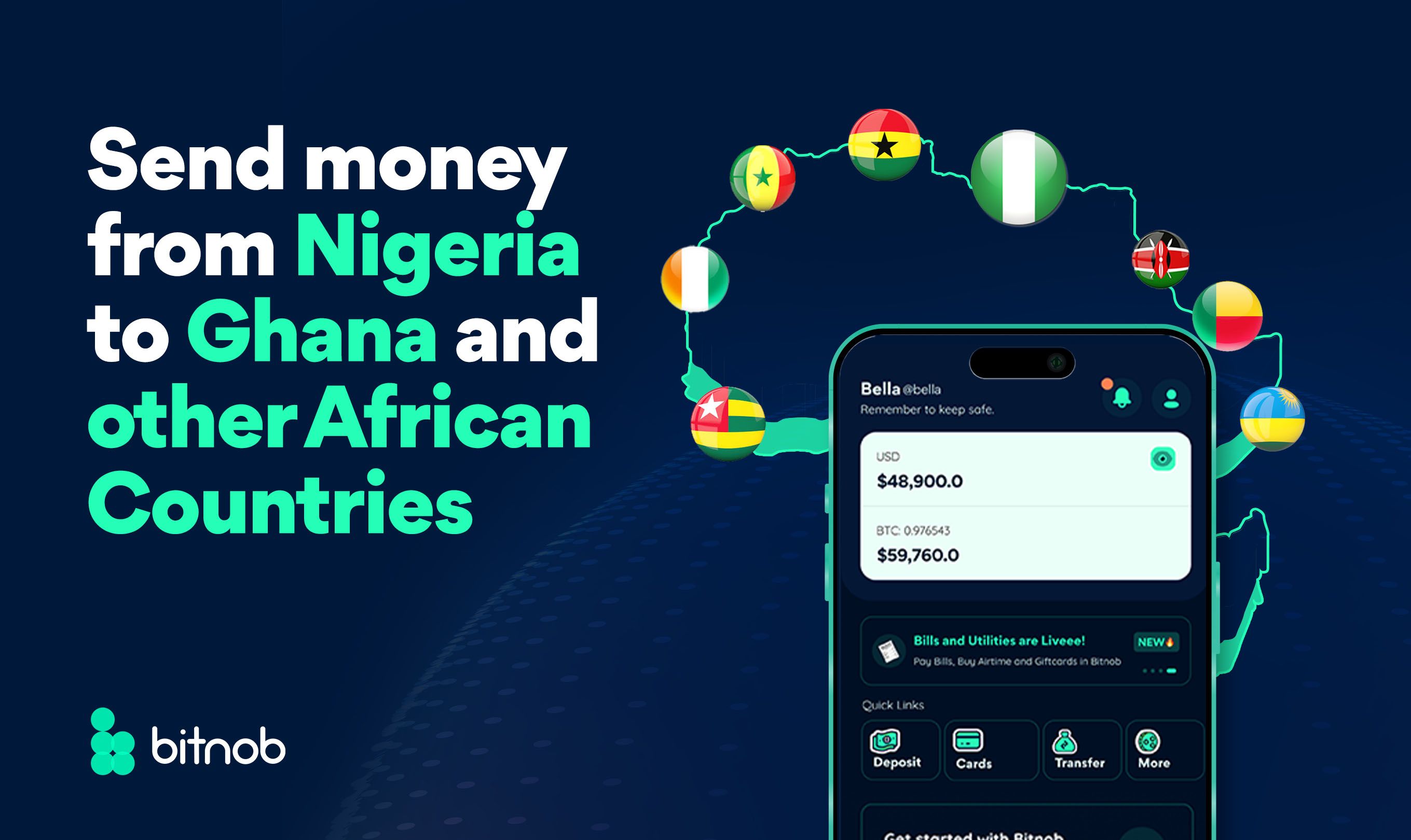 Send Money From Nigeria to Ghana and Other African Countries