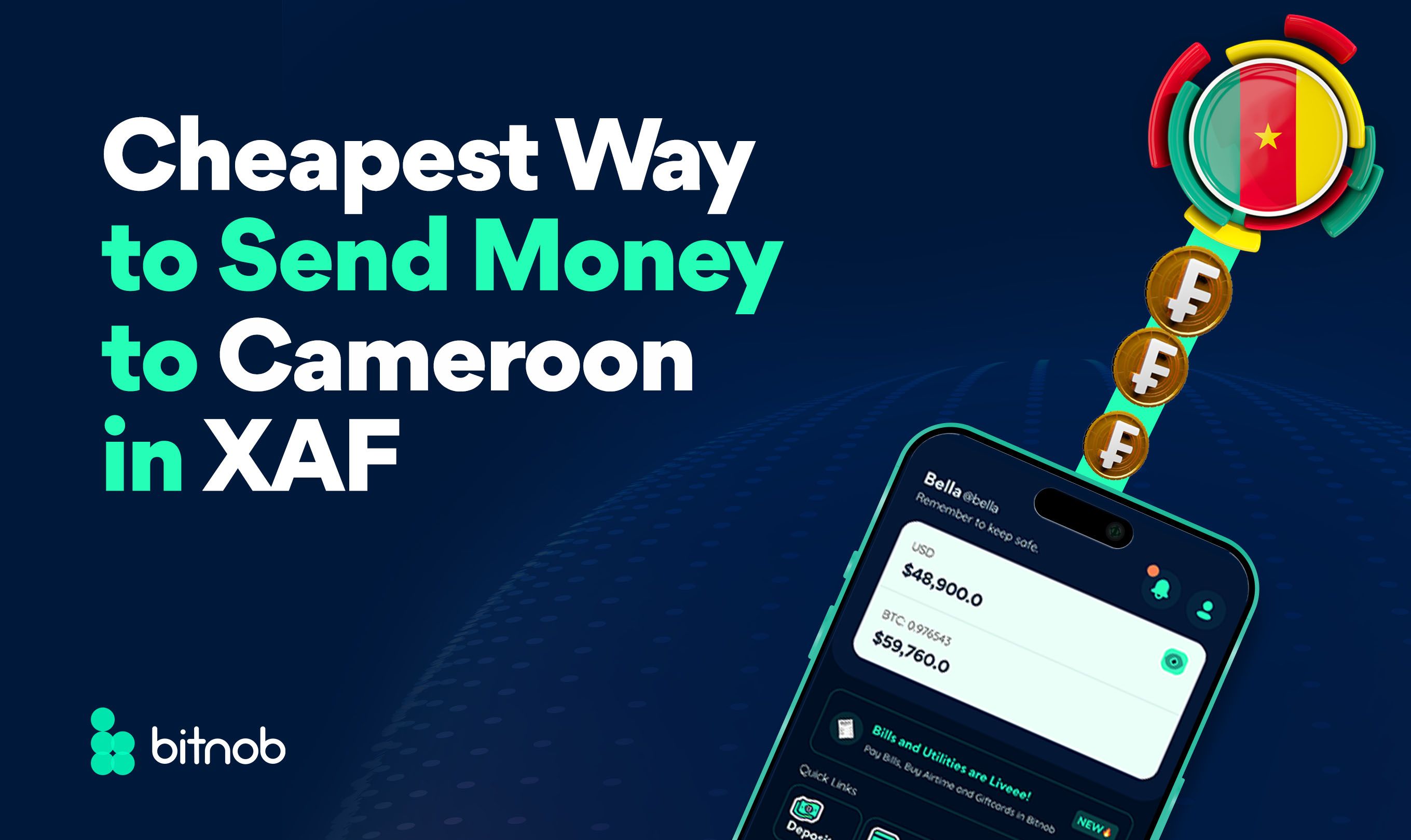 Cheapest Way to Send Money to Cameroon in XAF
