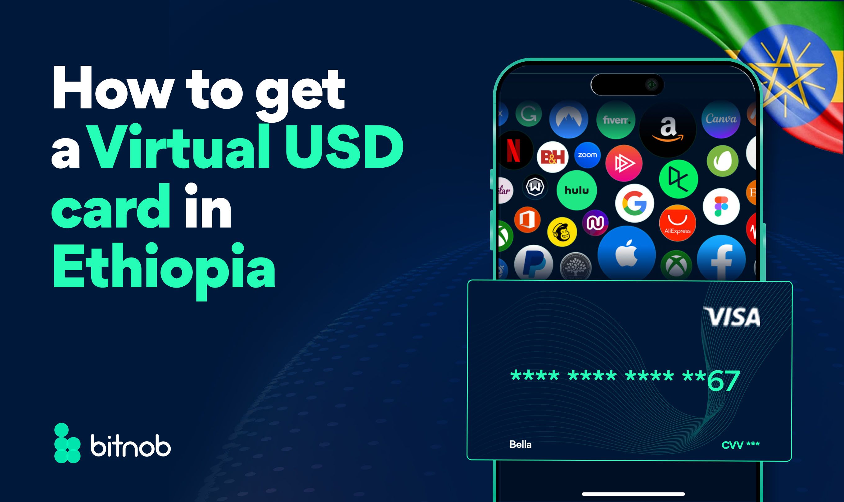 How to Get a Virtual USD Card in Ethiopia (Even Without a Bank Account)