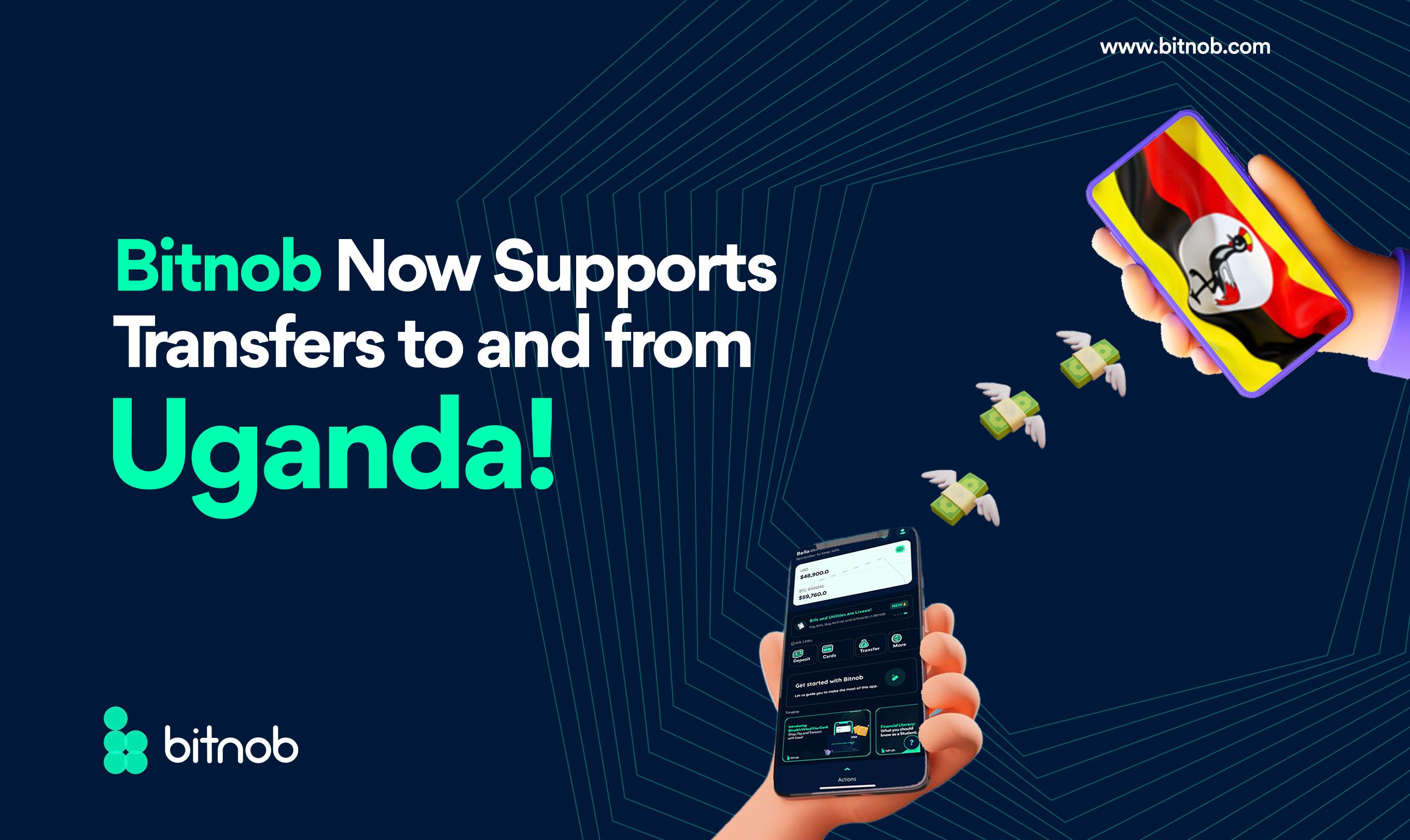 Bitnob Now Supports Transfers to and from Uganda
